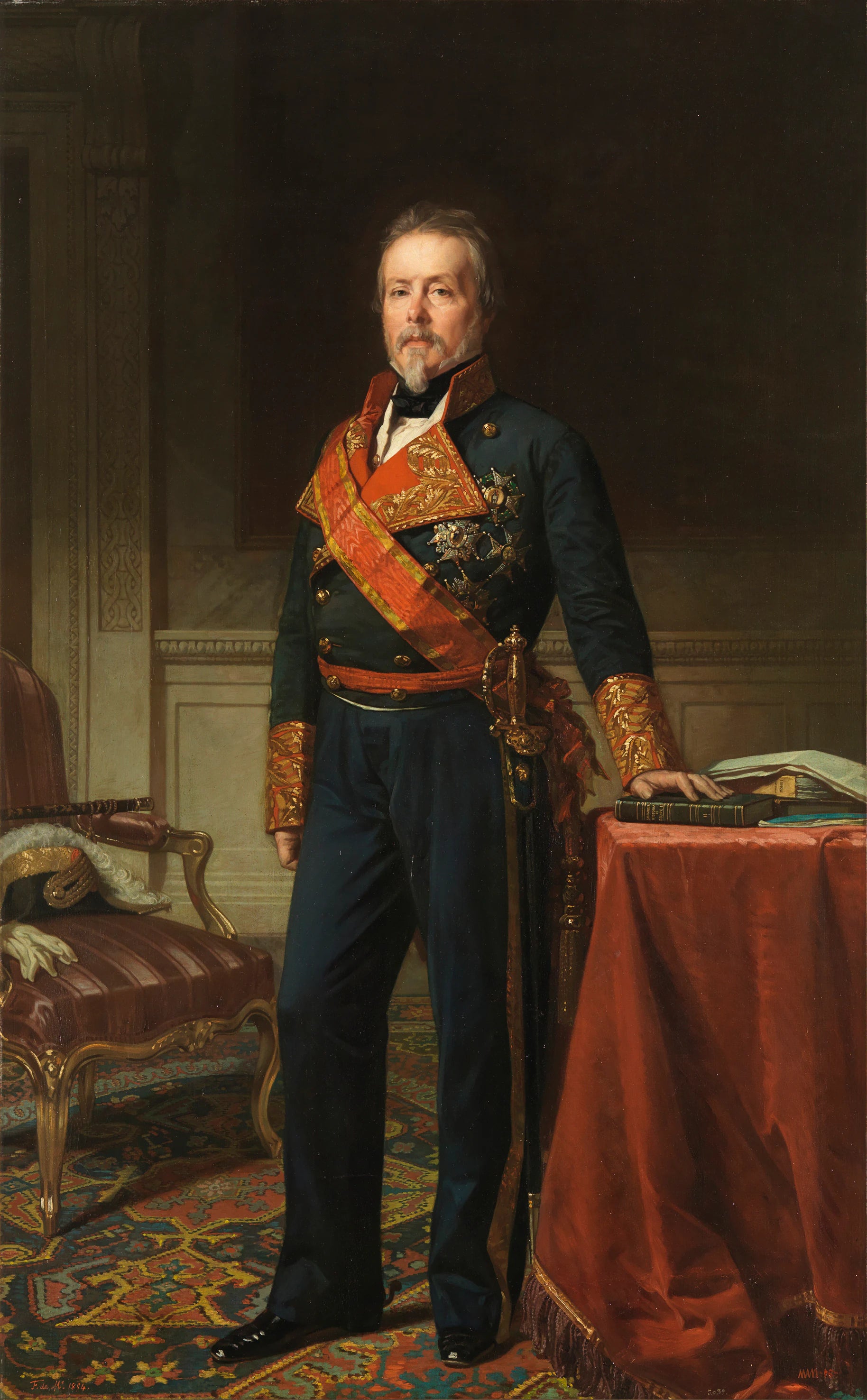 Général Evaristo Fernández San Miguel Ier duc de San Miguel - Federico de Madrazo