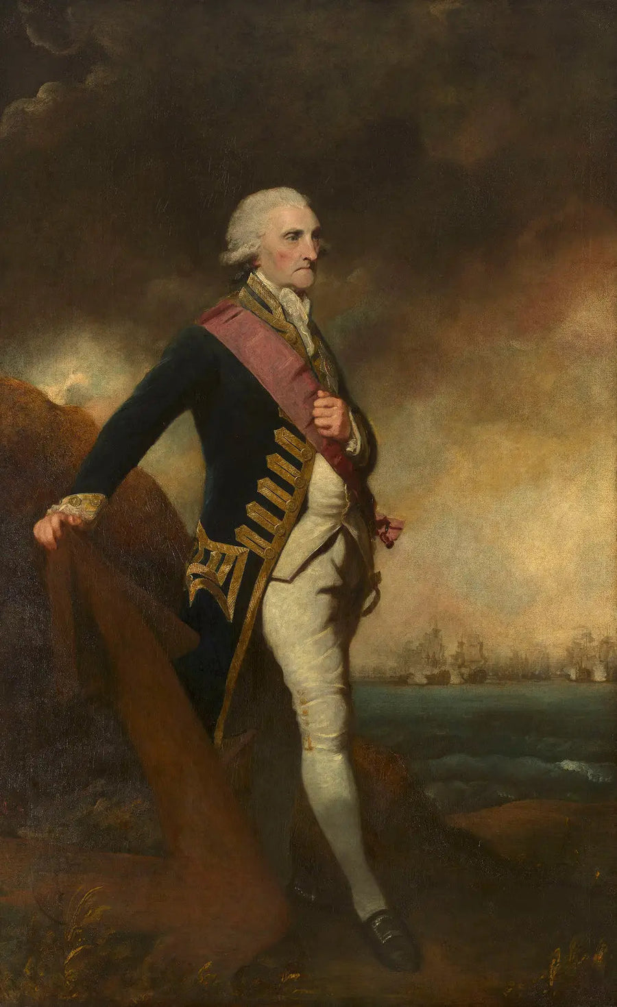 ジョージ・ブライジャーズ、最初のロード・ロドニー（1719? - 1792） - ジョシュア・レイノルズ