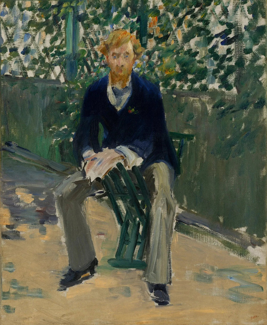 ジョージ・ムーアのアーティストの庭 - エドゥアール・マネ