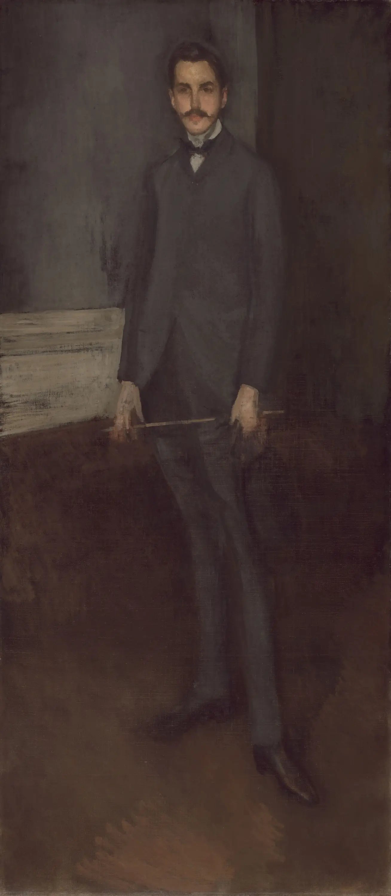 George W. Vanderbilt - James Abbott McNeill Whistler image 1 reproduction artisanale de tableau