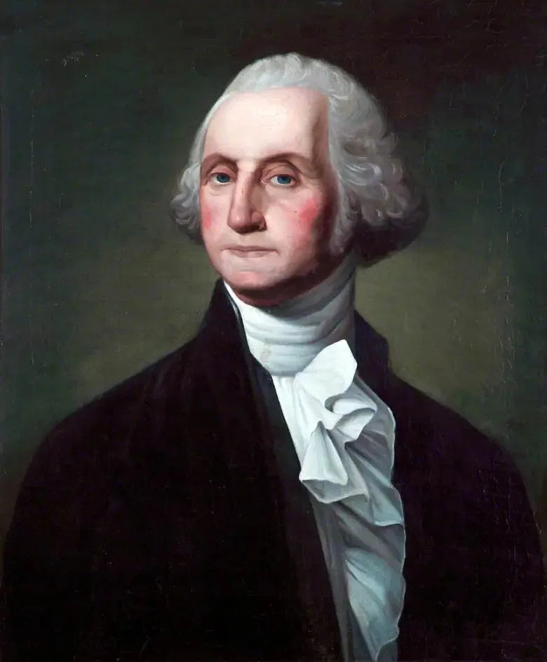 油彩画のレプリカ - ジョージ・ワシントン（1732–1799） - ギルバート・スチュアート

Source:
George Washington (1732–1799) - Gilbert Stuart