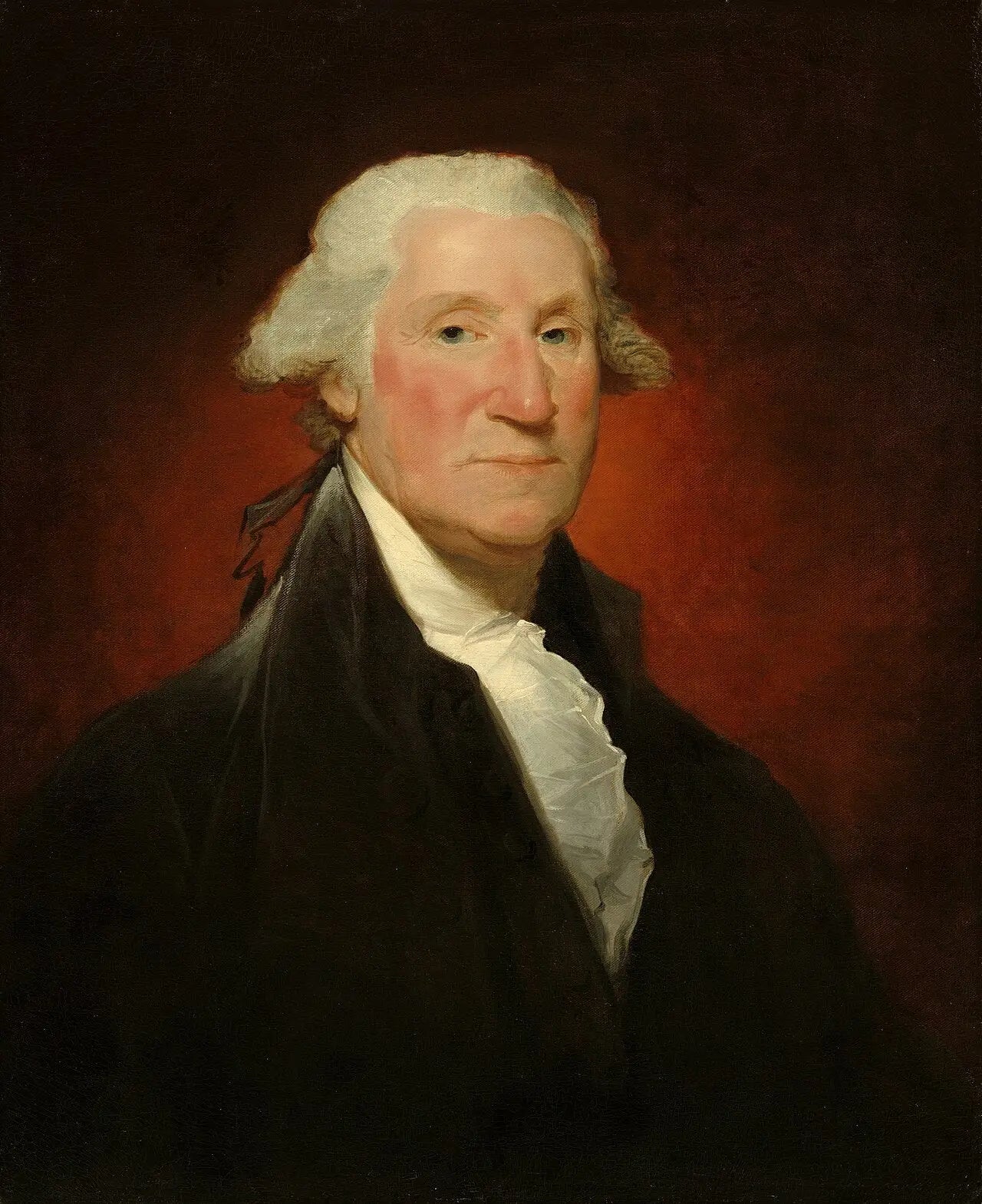 George Washington (portrait de Vaughan) - Gilbert Stuart image 1 tableau peint à l’huile sur toile