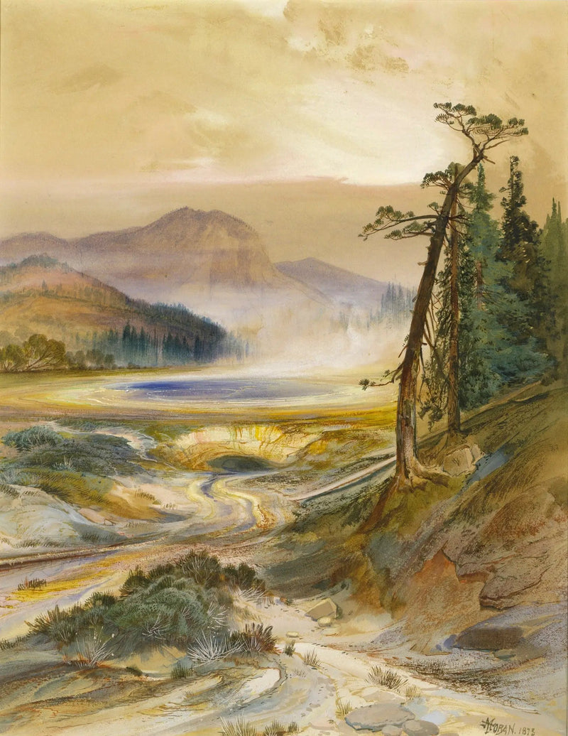 ガイザー・エクセルシオール、イエローストーン国立公園 - トーマス・モラン

Source:
Geyser Excelsior, parc de Yellowstone - Thomas Moran