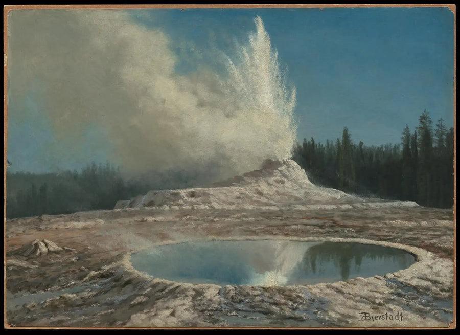 ゲイザー、イエローストーン国立公園 - アルバート・ビアシュタット

Source:
Geyser, parc de Yellowstone - Albert Bierstadt