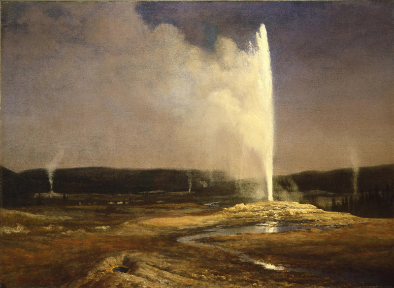 イエローストーンの間欠泉 - アルバート・ビアシュタット

Source:
Geysers à Yellowstone - Albert Bierstadt