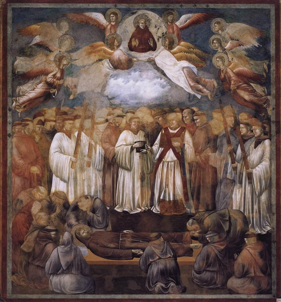 La Mort de saint François - Giotto di Bondone