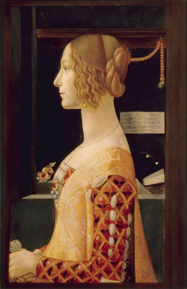 Giovanna Tornabuoni - Domenico Ghirlandaio image 1 copie peinte à la main à l’huile