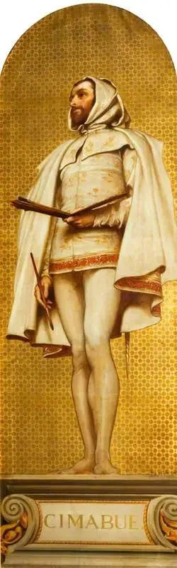 ジョバンニ・チマブエ（1240–1302）ヴィクトリア・アンド・アルバート・ミュージアムのモザイクプロジェクト - フレデリック・レイトン

Source:
Giovanni Cimabue (1240–1302) (projet pour une mosaïque au Victoria and Albert Museum) - Frederic Leighton