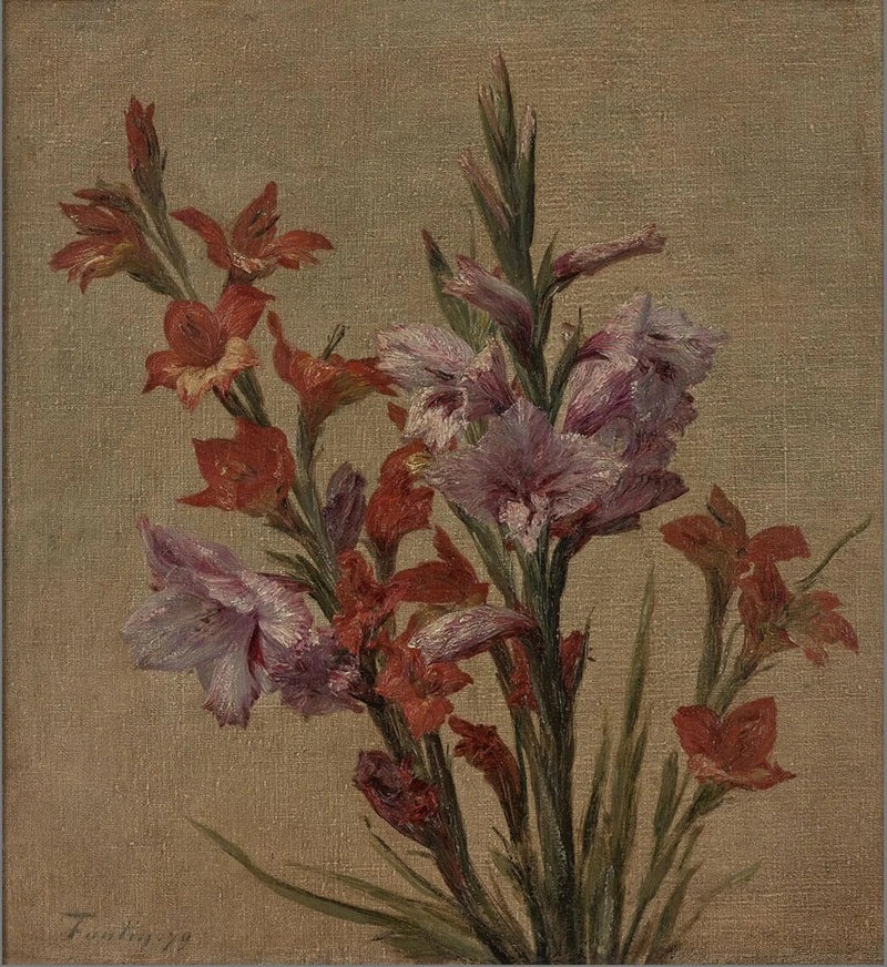 グラジオラス - アンリ・ファンタン＝ラトゥール

Source:
Glaïeuls - Henri Fantin-Latour