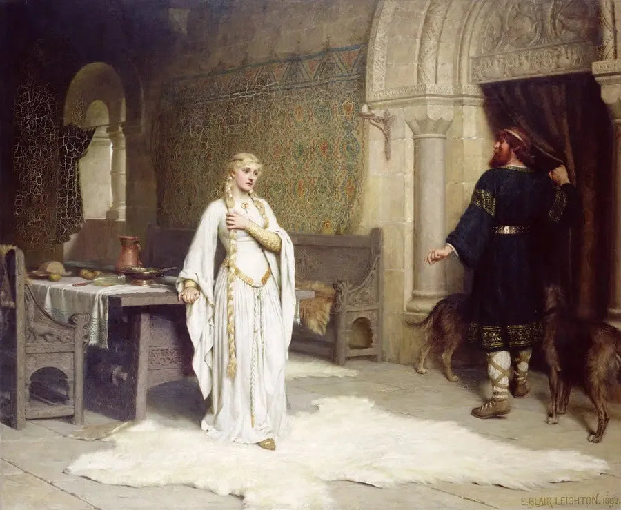 ゴディバとレオフリック - エドマンド・ブレア・レイトン

Source:
Godiva et Léofric - Edmund Blair Leighton