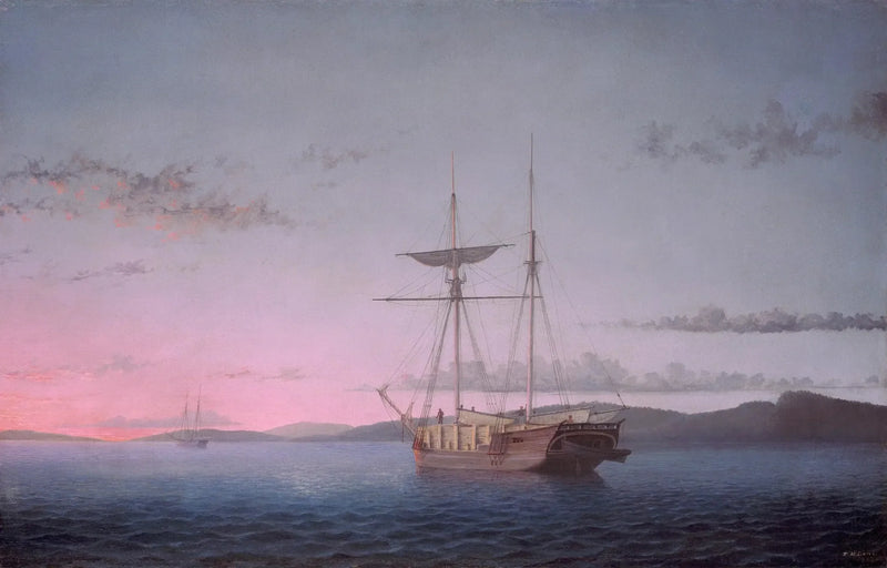 ペノブスコ湾の夕方の森林帆船 - フィッツ・ヘンリー・レーン

Source:
Goélettes forestières le soir sur la baie de Penobscot - Fitz Henry Lane