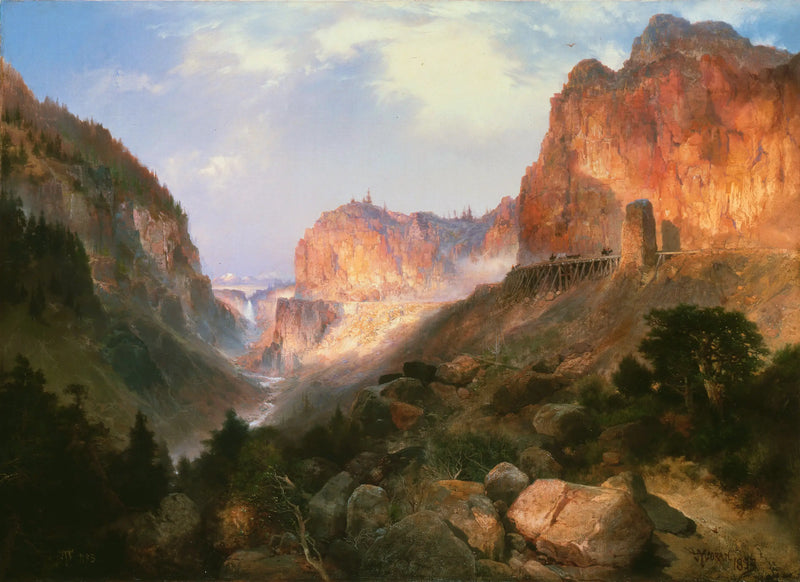 ゴールデンゲート、イエローストーン国立公園 - トーマス・モラン

Source:
Golden Gate, parc national de Yellowstone - Thomas Moran