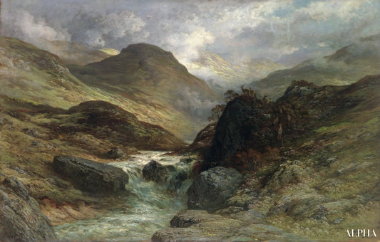 Gorges dans les montagnes - Gustave Doré Reproductions de tableaux à la peinture à l’huile