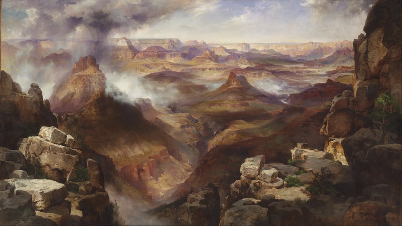 コロラド川のグランドキャニオン - トーマス・モラン

Source:
Grand Canyon du fleuve Colorado - Thomas Moran