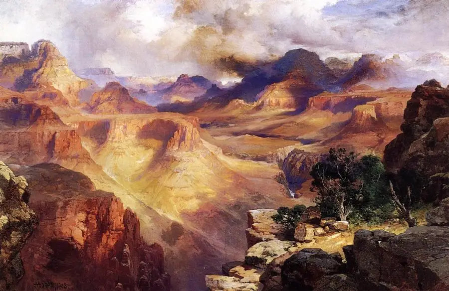 グランドキャニオン - トーマス・モラン

Source:
Grand Canyon - Thomas Moran