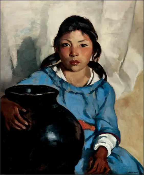 サンタクララボウルを持つグレゴリタ - ロバート・ヘンリー

Source:
Gregorita avec le Santa Clara Bowl - Robert Henri
