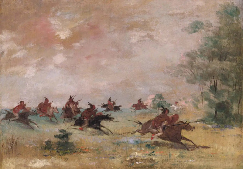ワーグループ・ド・コマンチ、野生の馬に乗って - ジョージ・キャトリン

Source:
Groupe de guerre comanche, monté sur des chevaux sauvages - George Catlin