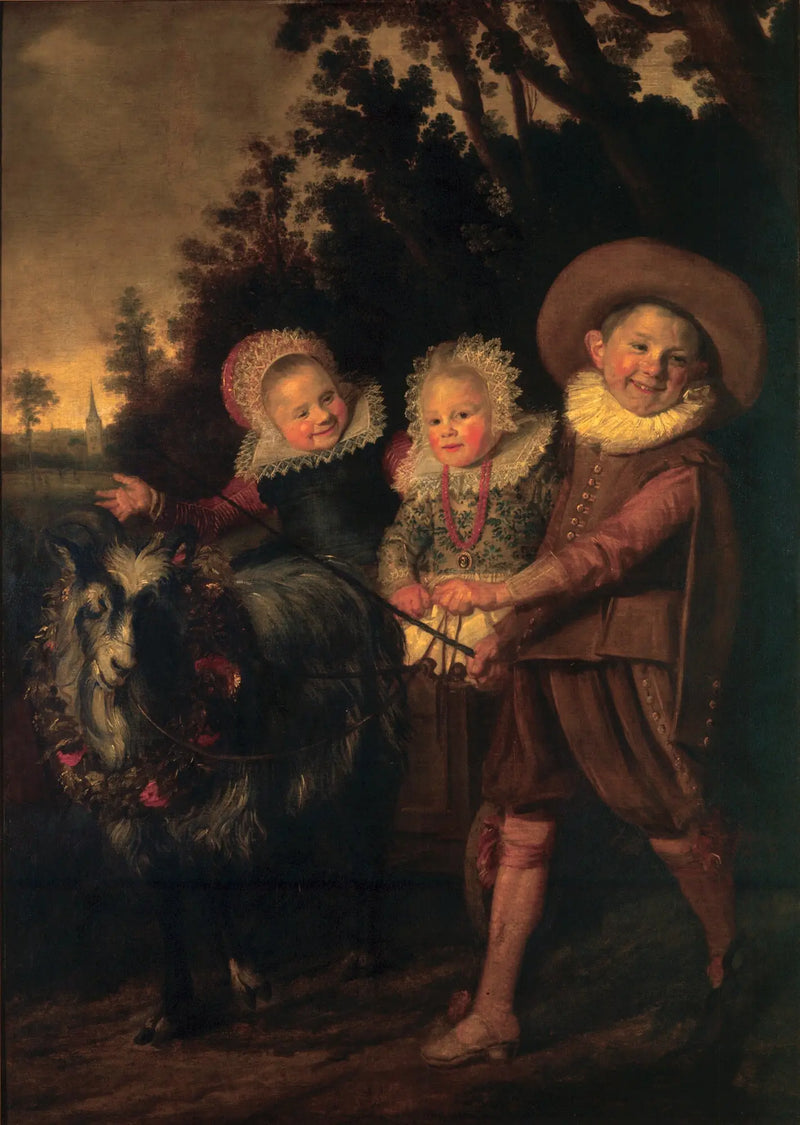 三人の子供たちのグループ（断片） - フランス・ハルス

Source:
Groupe de trois enfants (fragment) - Frans Hals