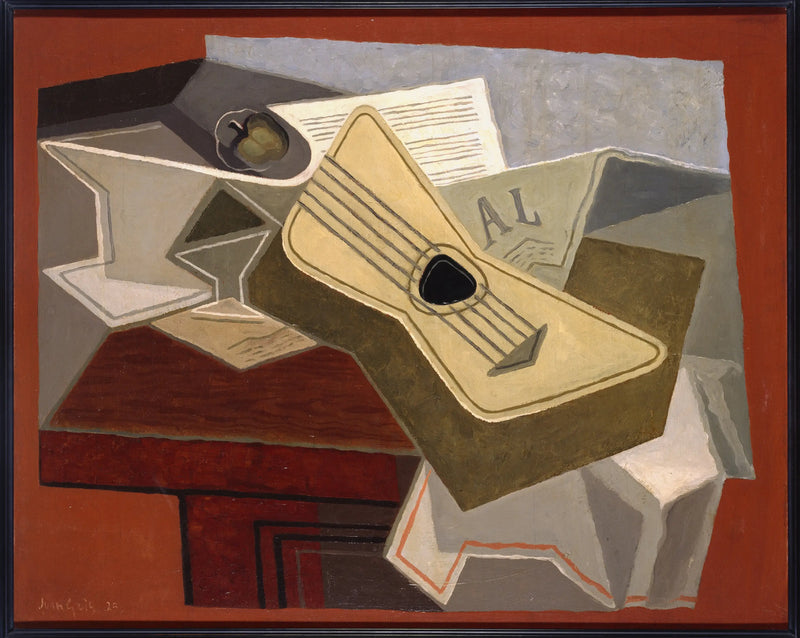 ギターとジャーナル - フアン・グリス

Source:
Guitare et journal - Juan Gris
