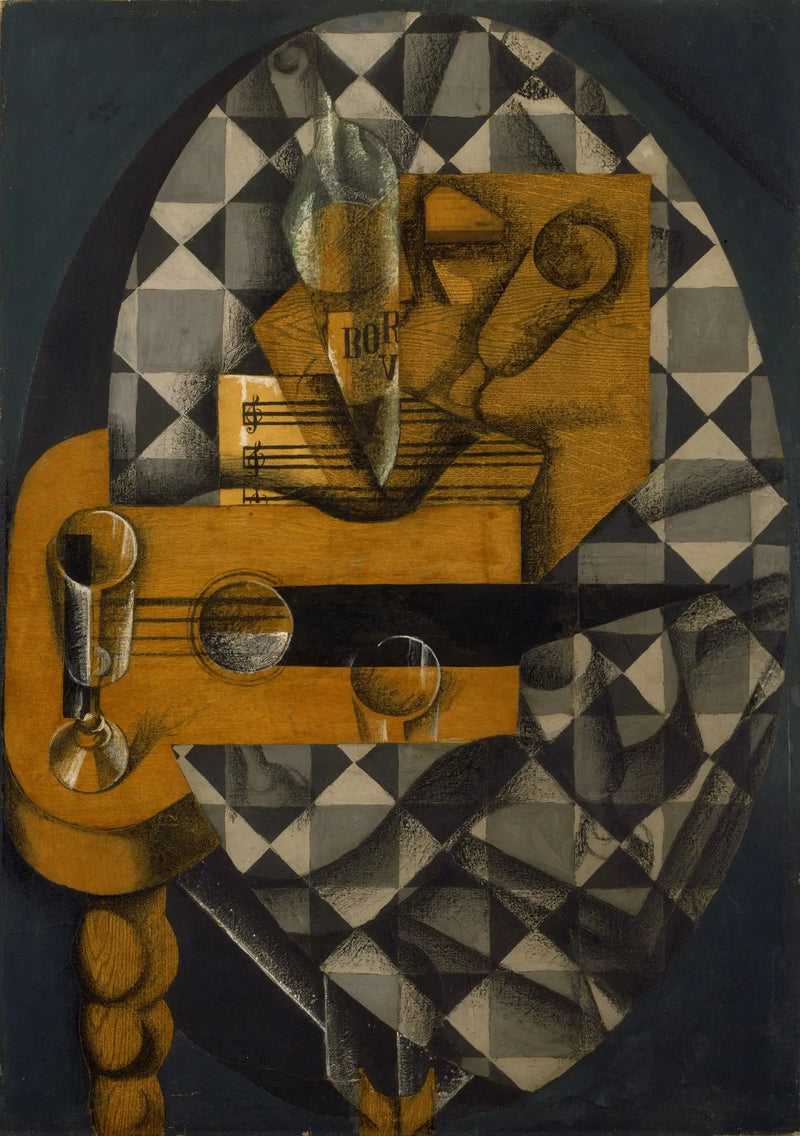 ギターとメガネ - フアン・グリス

Source:
Guitare et lunettes - Juan Gris