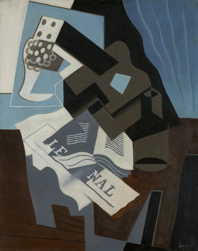 ギター、本、新聞 - フアン・グリス

Source:
Guitare, livre et journal - Juan Gris