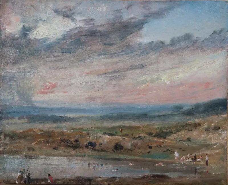 ハムステッド・ヒース、池と水浴者付き - ジョン・コンスタブル

Source:
Hampstead Heath, avec étang et baigneurs - John Constable