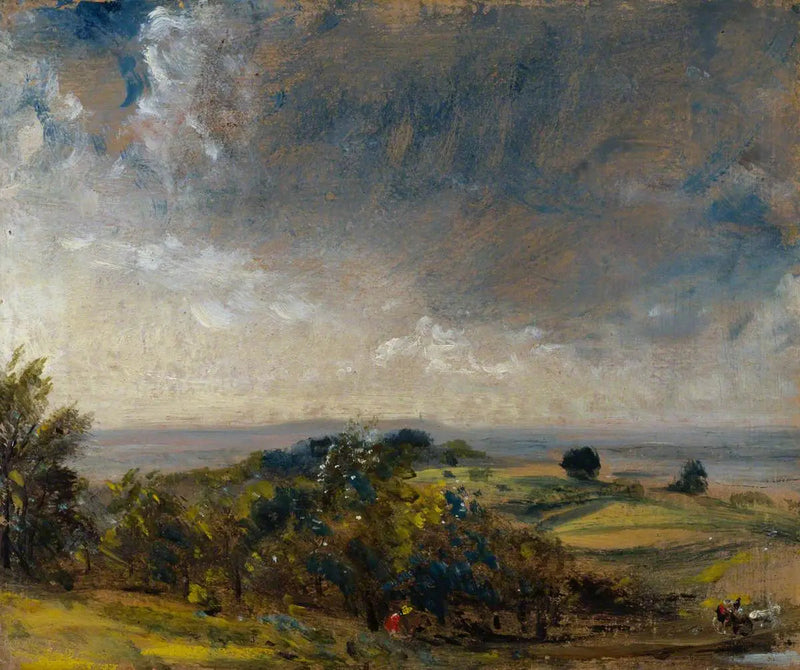 ハムステッド・ヒース、西方向のハロウII方面の眺め - ジョン・コンスタブル

Source:
Hampstead Heath, vue vers l'ouest en direction de Harrow II - John Constable