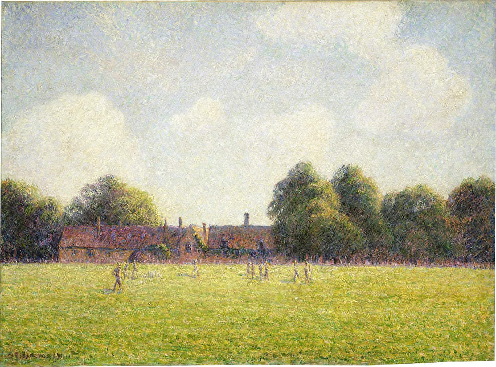 Hampton Court Green - Camille Pissarro image 1 reproduction artisanale de tableau