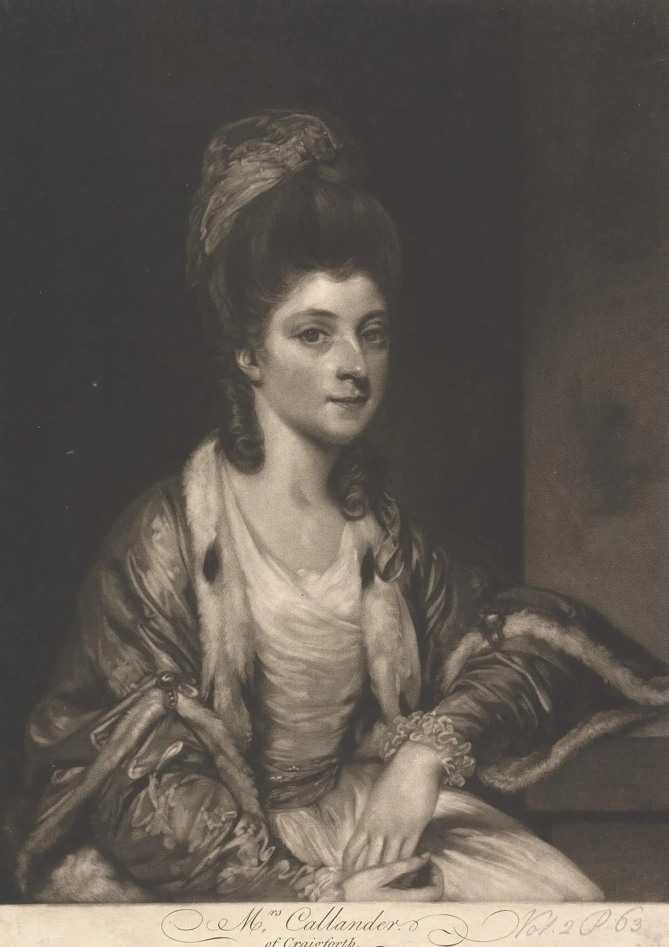 Harriet Dutens de Craigforth - Joshua Reynolds image 1 copie de tableau peinte à la main