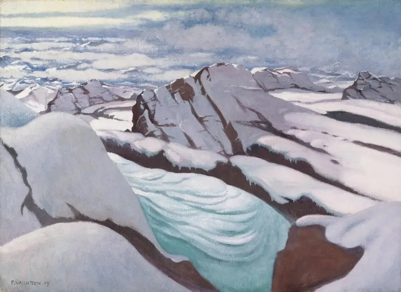 オート・アルプス、氷河と雪山の峰 - フェリックス・ヴァロトン

Source:
Hautes Alpes, glaciers et pics neigeux - Félix Vallotton
