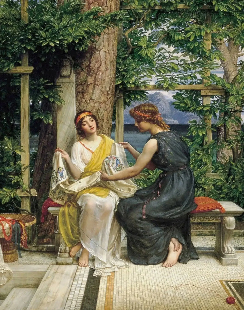 エレーヌとエルミア - エドワード・ポインター

Source:
Hélène et Hermia - Edward Poynter
