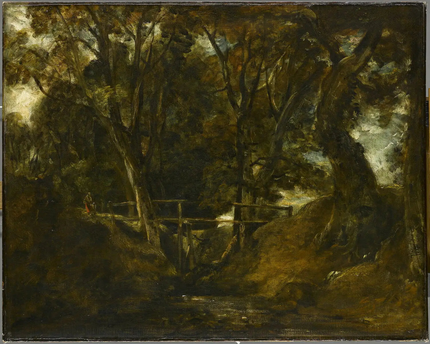 Helmingham Dell. Vallon dans le parc de Helmingham - John Constable - Alpha Reproduction