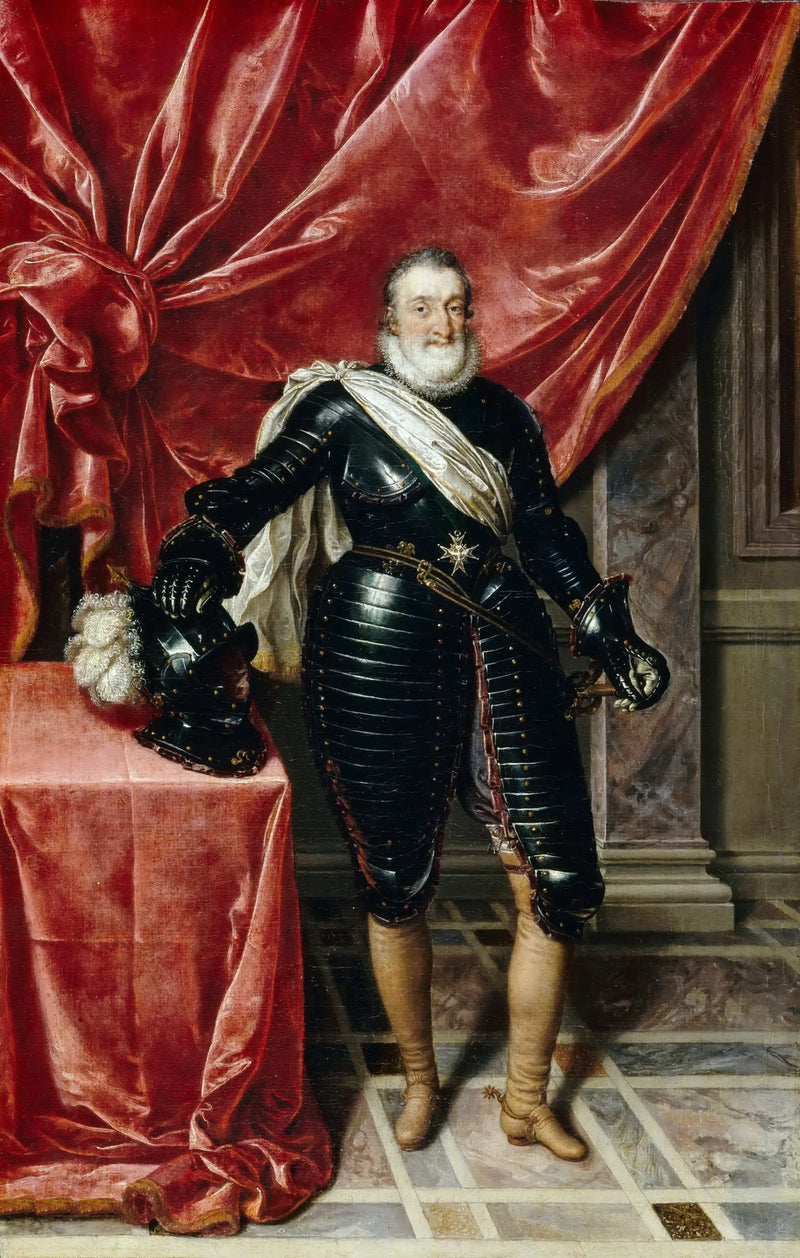 フランス王ヒューリ・四世、鎧を着た肖像 - フランス・プルビュー・ザ・ヤンガー

Source:
Henri IV, roi de France, en armure - Frans Pourbus the Younger