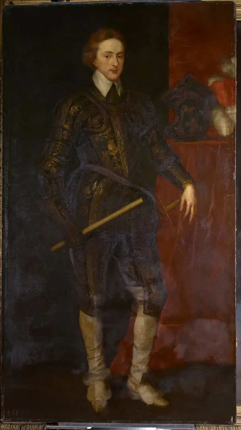 ヘンリー、ガレス公、ジェームズ I および VI の息子（1594-1612） - アントワーヌ・ヴァン・ダイク

Source:
Henri, prince de Galles, fils de Jacques Ier et VI (1594-1612) - Antoine van Dyck