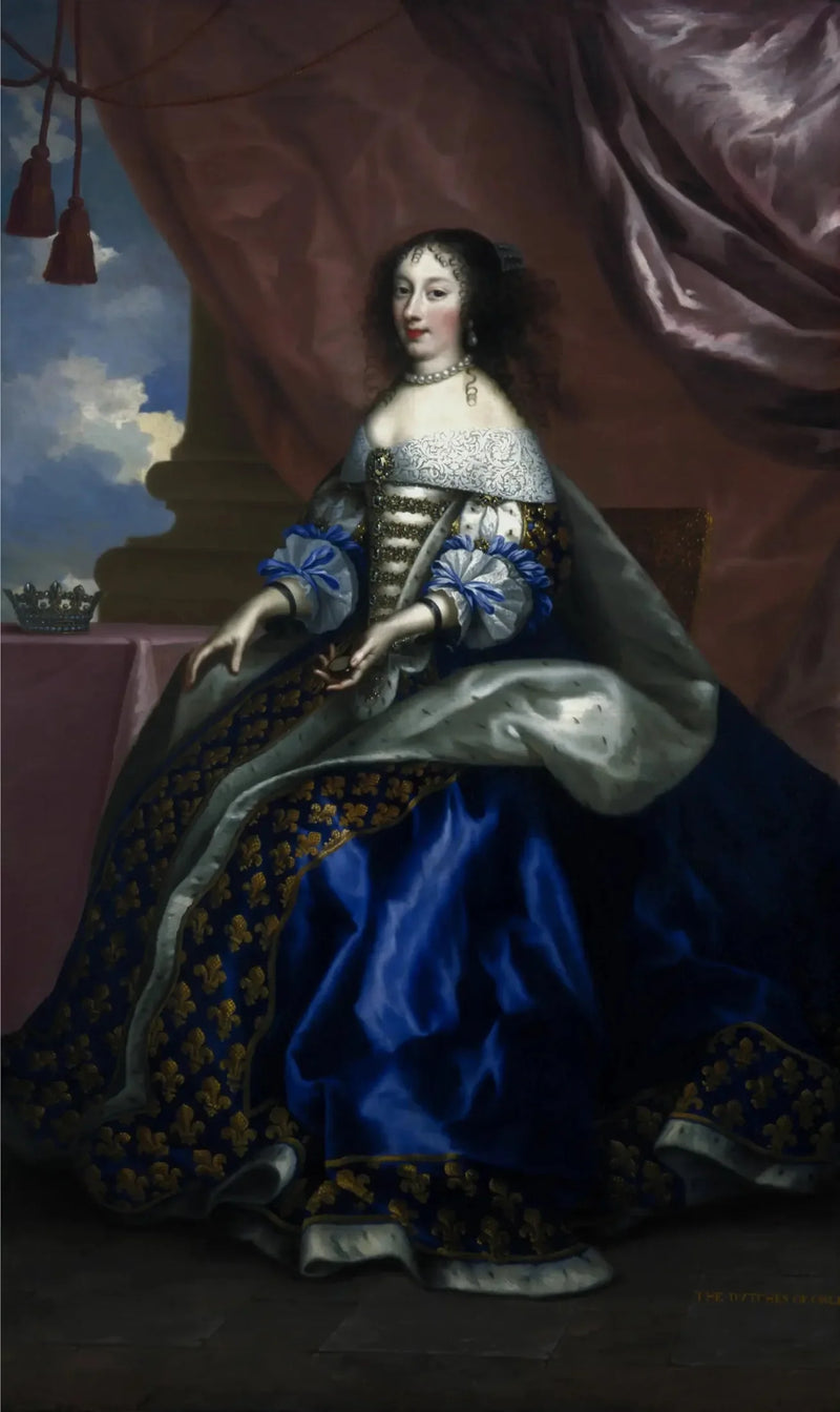 アンリエット・アンヌ、オルレアン公爵夫人、1644年 - 1670年。シャルル1世の五女 - ジャン・ノクレ