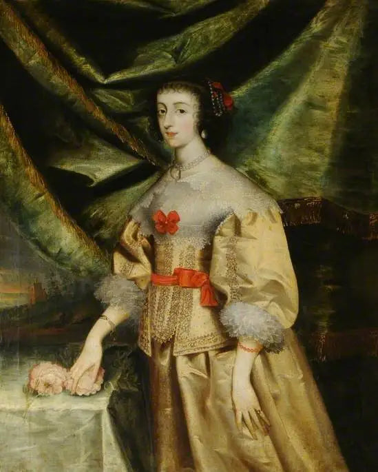 アンリエット・マリー（1609年–1669年） - アントワーヌ・ヴァン・ダイク

Source:
Henriette Marie (1609–1669) - Antoine van Dyck