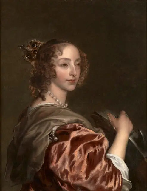 アンリエット・マリー・ド・フランス - アントワーヌ・ヴァン・ダイク

Source:
Henriette Marie de France - Antoine van Dyck