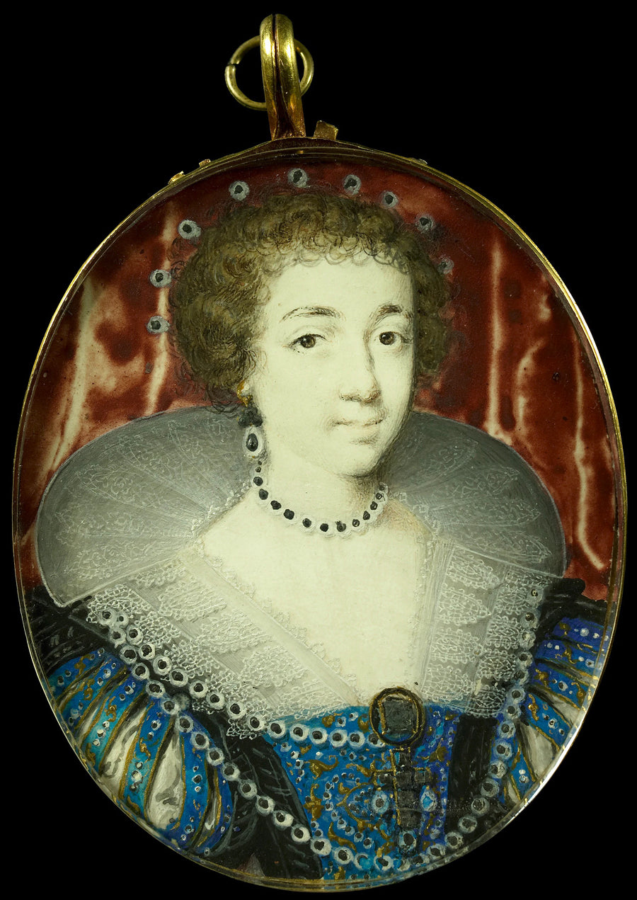 Henriette Marie de France (1609-1669). Épouse de Charles Ier d'Angleterre - John Hoskins