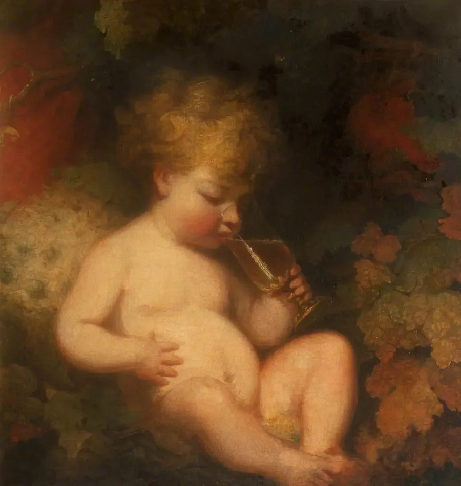 ヘンリー・ジョージ・ハーバート、後の第2代カーナーヴォン伯爵（1772-1833）子供のバッカス役 - ジョシュア・レイノルズ