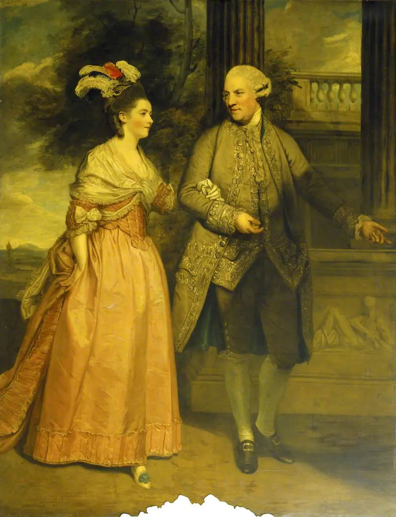ヘンリー・ロフタス、エリー伯爵（1709-1783）とその妻フランシス・モンロー、エリー伯爵夫人（1821年没） - ジョシュア・レイノルズ