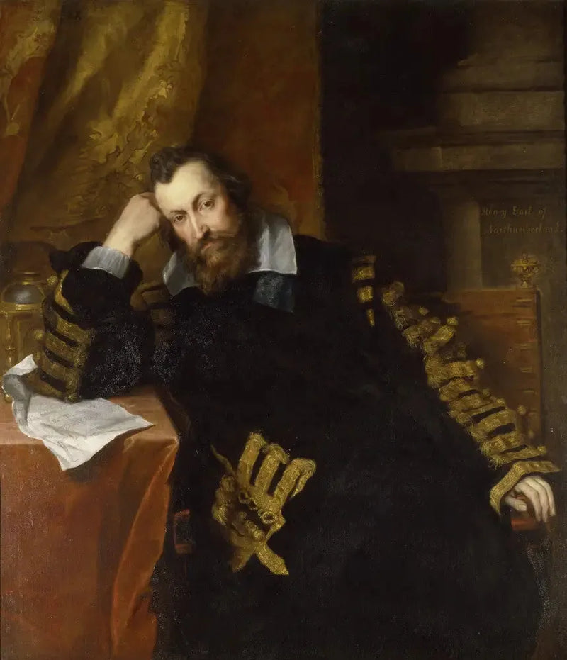 ヘンリー・パーシー、ノースumberland伯爵（1564-1632）、『魔術師伯爵』 - アントワーヌ・ヴァン・ダイク

Source:
Henry Percy, 9e comte de Northumberland KG (1564-1632), « Le comte sorcier » - Antoine van Dyck