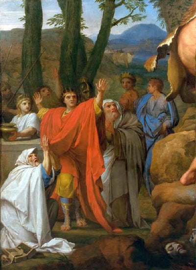 Hercule combattant Cacus - Eustache Le Sueur - Alpha Reproduction