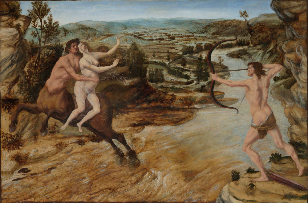 Hercule et Déjanire - Cosimo Tura image 1 copie peinte à la main à l’huile