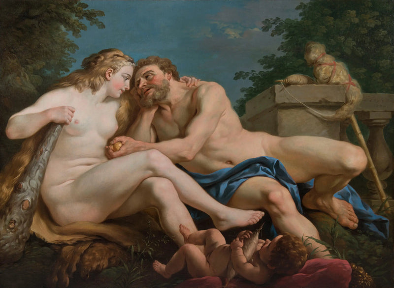 ヘラクレスとオムファレ - ルイ・ジャン・フランソワ・ラグレネ

Source:
Hercule et Omphale - Louis Jean François Lagrenée