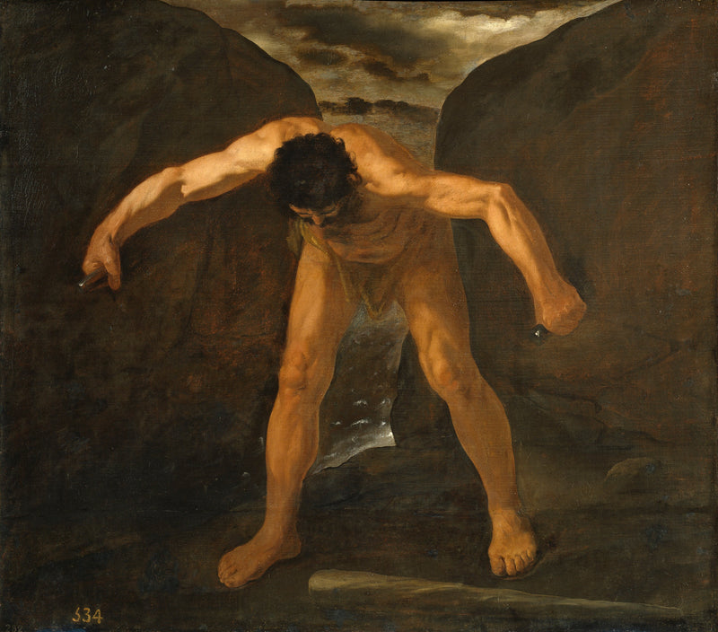 フランシスコ・デ・ズルバランによるカルペ山とアビラ山を分けるヘラクレス