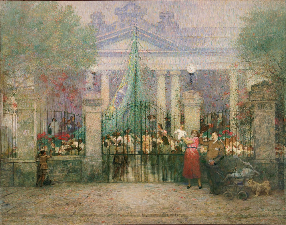Hino à Bandeira - Eliseu Visconti image 1 reproduction de peinture à l’huile