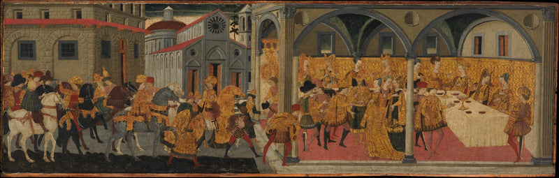L'Histoire d'Esther - Marco del Buono Giamberti|Apollonio di Giovanni di Tomaso