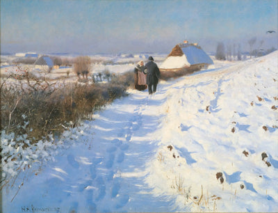 Hiver - H. A. Brendekilde - Alpha Reproduction