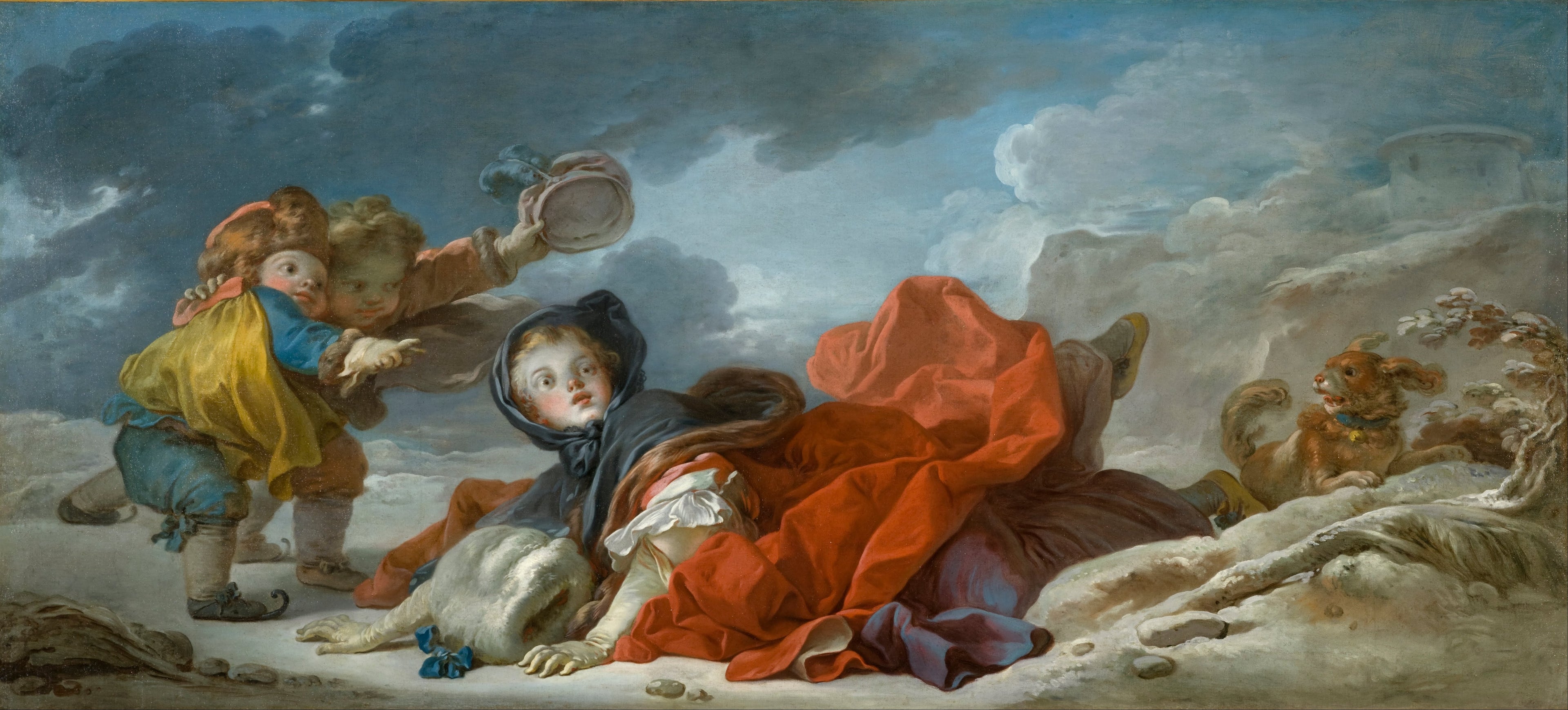 Hiver - Jean-Honoré Fragonard - Alpha Reproduction