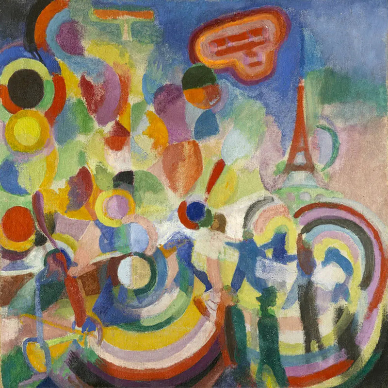 ブレリオへのオマージュ - ロベール・ドローネー